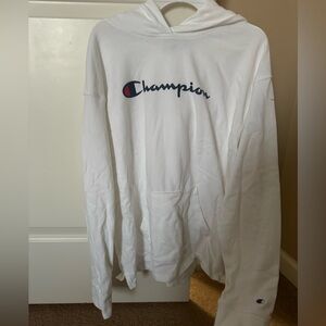 Champion Classic Hoodie White